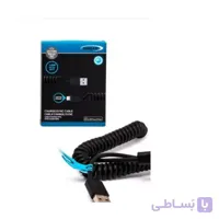 کابل آیفون (lightning) فنری طول 1.8 متر Oscar مدل C-662