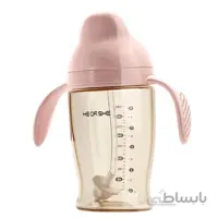 لیوان ابمیوه خوری 280 میل صورتی هی اور شی HE OR SHE