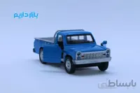 ماشین فلزی وانت نیسان جرثقیل‌دار آبی