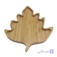 ظرف سرو چوبی بامبو برند بامبوم مدل پاین
