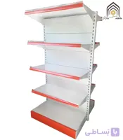 شلف فلزی وسط فروشگاهی