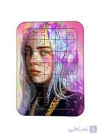پازل چوبی طرح billie eilish
