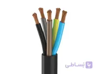 کابل افشان پنج رشته سیمیا (6*5*حلقه 100 متری)