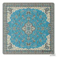 رومیزی مربع ترمه طرح شاه عباسی کد 807