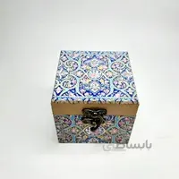 جعبه چوبی مربع ۹×۹ کد bm۱۴