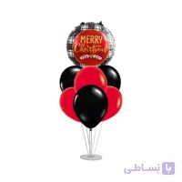 استند بادکنک 7 شاخه کریسمس مدل STA304
