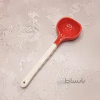 قاشق سرامیکی آجیل با تزیینات طلا