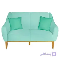 مبل راحتی دو نفره چشمه نور کد MA-407/2-KH-BL