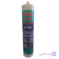 چسب ماستیک اکریلیک مشکی الفا