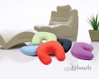 بالش دور گردنی طوسی تیره