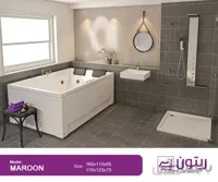 جکوزی ریتون مدل مارون سایز 65×۱۲۰×۱۷۰