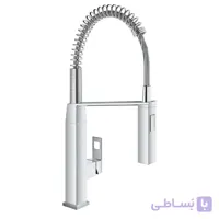 شیر ظرفشویی دوش شو گروهه مدل Eurocube کد KGR1030 ا GROHE Eurocube Single-lever kitchen mixer