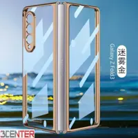 کاور اورجینال شفاف محافظ صفحه و محافظ لنز دار GKK سامسونگ Galaxy Z FOLD 3