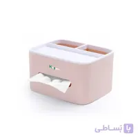 جا دستمال کاغذی کاجین پلاستیک مدل ارگانایزر