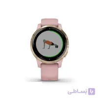 ساعت هوشمند گارمین 010-02172-31 VivoActive 4S Light Gold Stainless Steel GPS Sports Watch