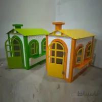 کلبه بازی چوبی پرتابل