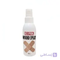 اسپره ضد عفونی و درمان کننده مخصوص زخم ، مدل WOUND SPRAY ، حجم 150 میلی لیتر ، رد اسپرینگ