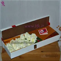 باکس گل و جعبه کادویی با گل