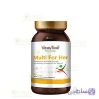 سافت ژل مولتی فور هر ویتالی تون 60 عدد ا Vitally Tone Multi For Her 60 Softgels