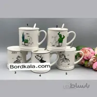 ماگ هاى دسته دار طرح دار