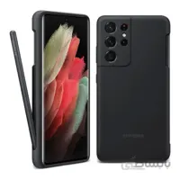 کاور سیلیکونی اورجینال به‌ همراه قلم مناسب برای سامسونگ Galaxy S21 Ultra 5G