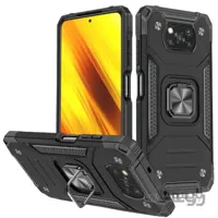 قاب اورجینال گوشی مناسب برای Xiaomi POCO X3 nfc / X3 Pro طرح دیفندر آرمور به همراه رینگ استند مگنتی مدل Ranger Phone