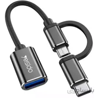 تبدیل Yesido GS02 OTG Type-C / microUSB