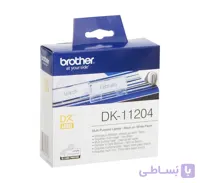 برچسب پرینتر لیبل زن برادر مدل DK-11204 ا Brother DK-11204 Label Printer Label