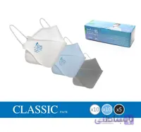 ماسک تنفسی سه بعدی نانو i95 مدل کلاسیک (۲۵ عددی)