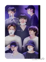 کلاسور طرح bts with mask
