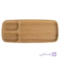 ظرف سرو چوبی بامبو برند بامبوم مدل فلیا کوچک