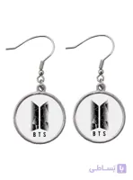 گوشواره دخترانه طرح bts
