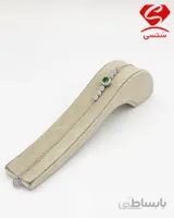 دستبند نقره طرح زمرد