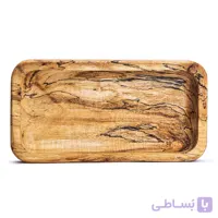 ظرف سرو یک تکه چوبی(چوب ممرز)