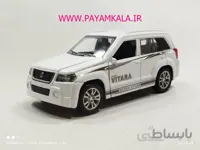 (اسپرت) ماشین فلزی سوزوکی گراند ویتارا سفید (JS1070)