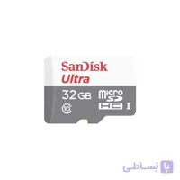 کارت حافظه سن دیسک میکرو اس دی اچ سی 32 گیگابایت کلاس 10 با سرعت 48 مگابایت در ثانیه ا SanDisk Ultra microSDHC 32GB UHS-I Class 10 - 48MBps 320X With Adapter