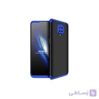 کاور ۳۶۰ درجه مدل GKK مناسب Redmi note 9 pro/9s مشکی دور آبی