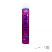 اسپری حالت دهنده مو(تافت)آلبورا مدل مگا Mega Strong حجم 500 میلی لیتر