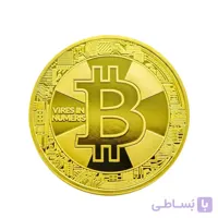 سکه طلایی بیت کوین - طرح 3