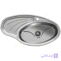 سینک ظرفشویی اخوان مدل فانتزی ۱۱۹ توکار