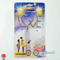 فشفشه سیمی love طلایی