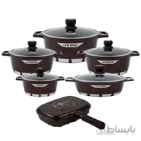 ست قابلمه با روکش گرانیت لایو اسمایل FLCM12-C ا FLCM12-C