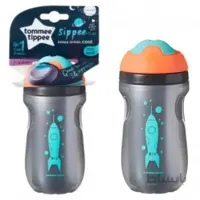 لیوان آموزشی سوپاپدار دوجداره 260 میل تامی تیپی Tommee Tippee