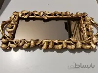 سینی کف آینه طرح گلبرگ مستطیل