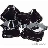 سرویس آرکوپال 26 پارچه کامل آتنتیک سیاه لومینارک ا درجه عالی سرویس آرکوپال 6 نفره Luminarc Kitchen Set