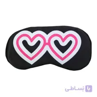 چشم بند کمپرس دار طرح قلب کد R215315
