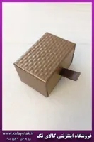 جعبه هاردباکس کشویی قهوه ای