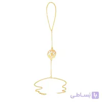 تمیمه طلا زنانه طرح پروانه کد LT417