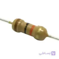 مقاومت 10 کیلو اهم 1/4 وات 5 درصد | 10K