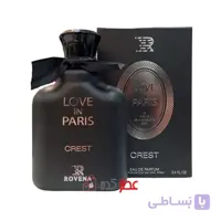 ادکلن زنانه روونا Rovena Crest Love In paris حجم 100 میل "کرید لاو این بلک"
